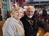 Joann & Dave love the food & music at Bourbon Street.